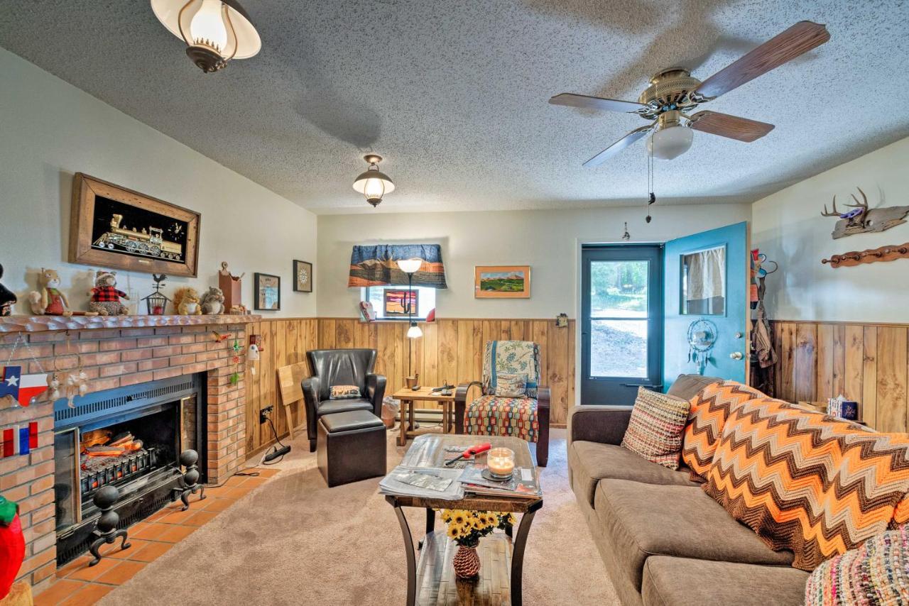 Cabin With Deck 3 Mi To Ski Cloudcroft And Hiking Exterior foto