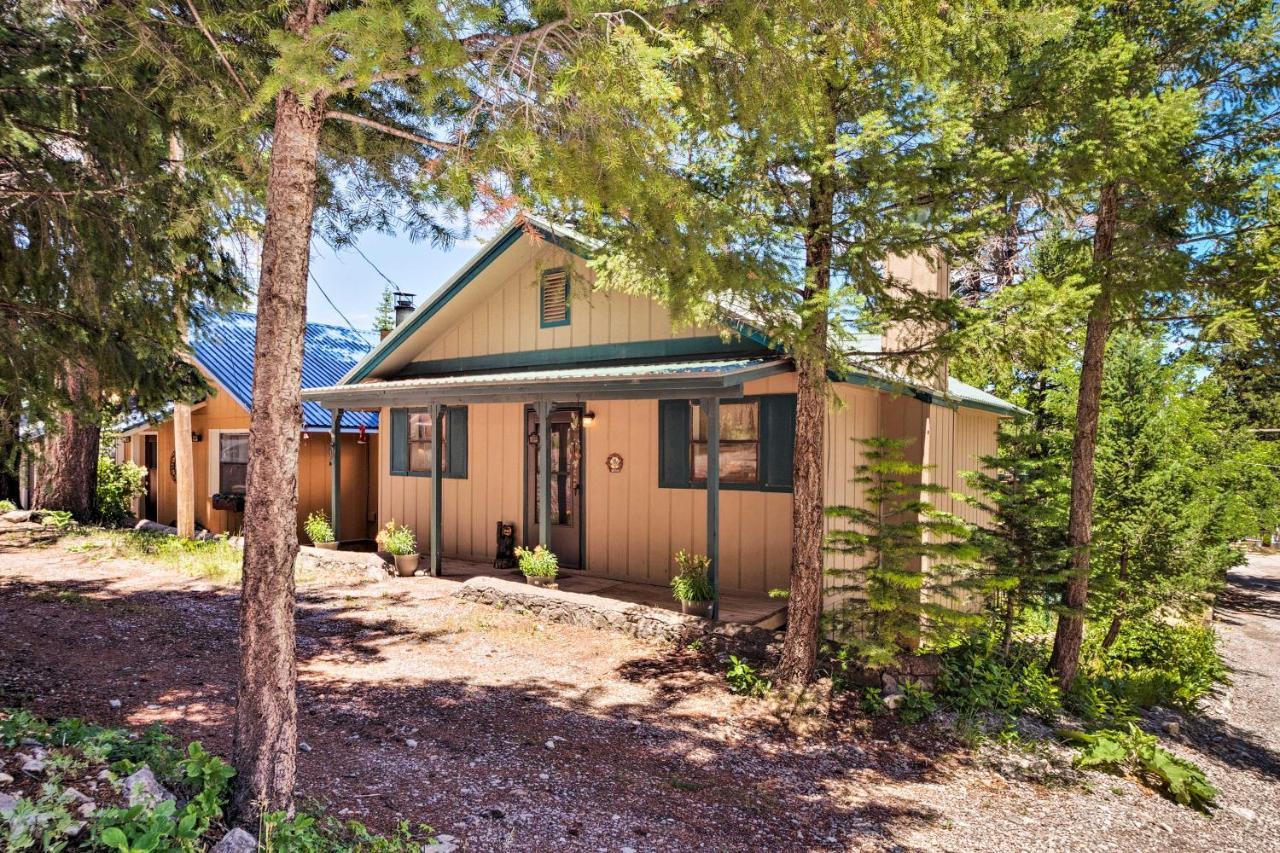 Cabin With Deck 3 Mi To Ski Cloudcroft And Hiking Exterior foto